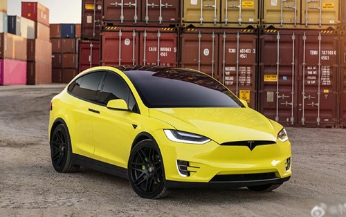 Tesla mở dịch vụ chính hãng dán màu ôtô
